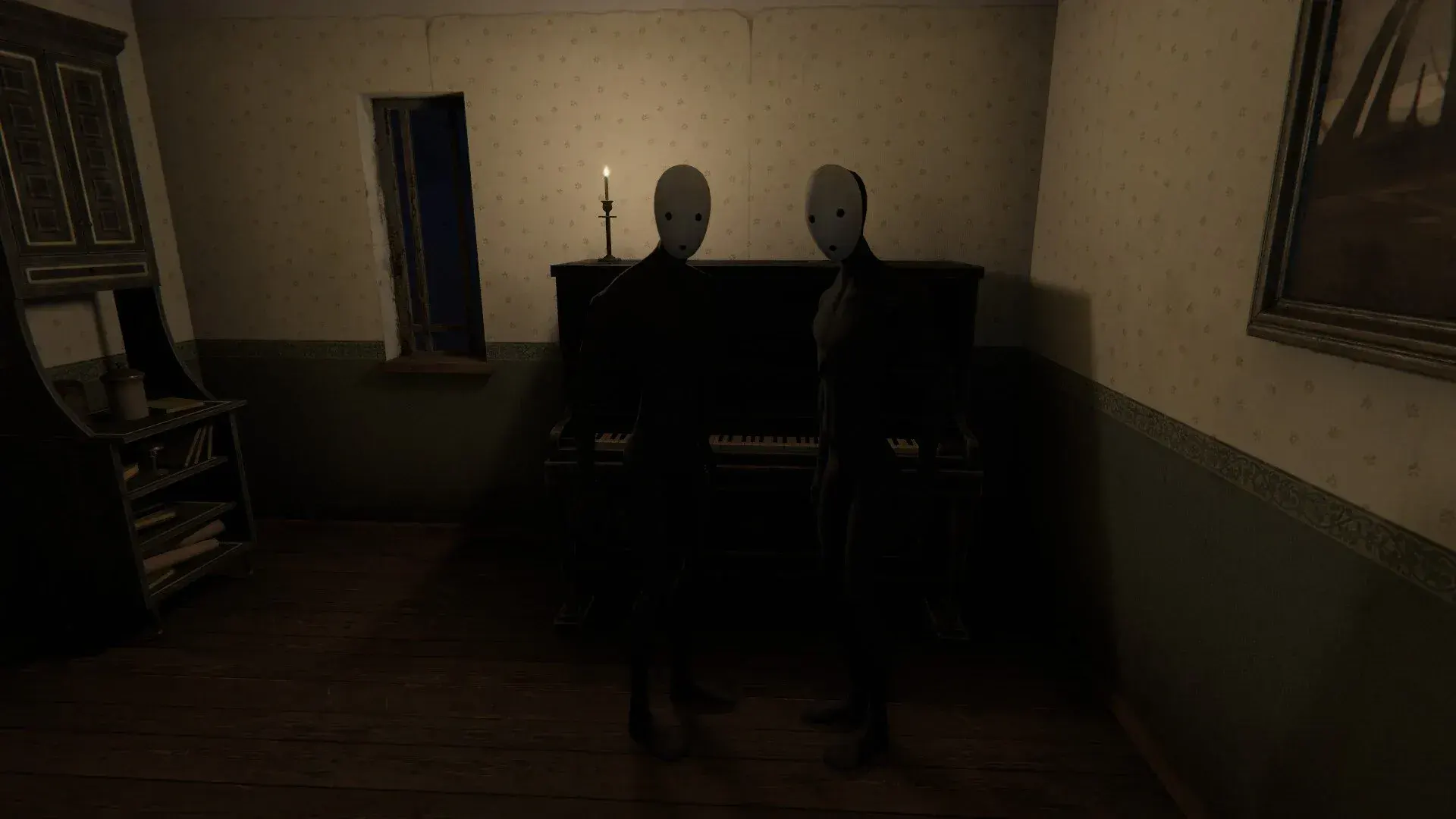 Reflections staring at you